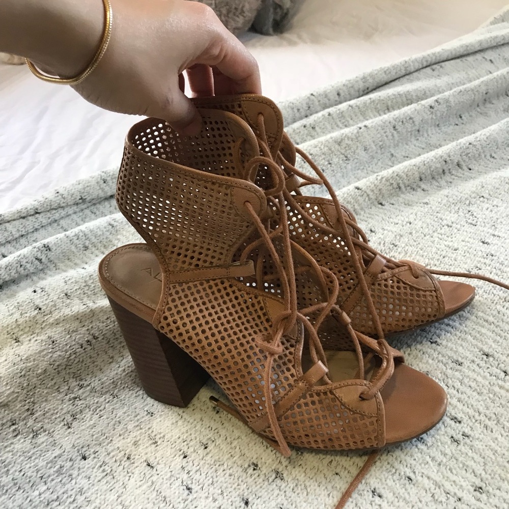 Aldo Tie Up Booties